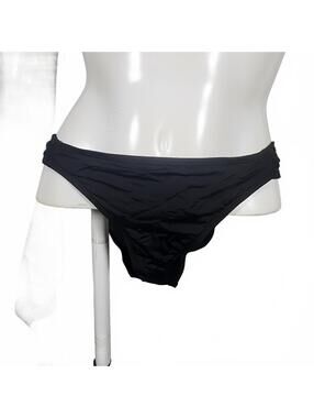 Eidon Black Bikini Bottom Swimwear XL